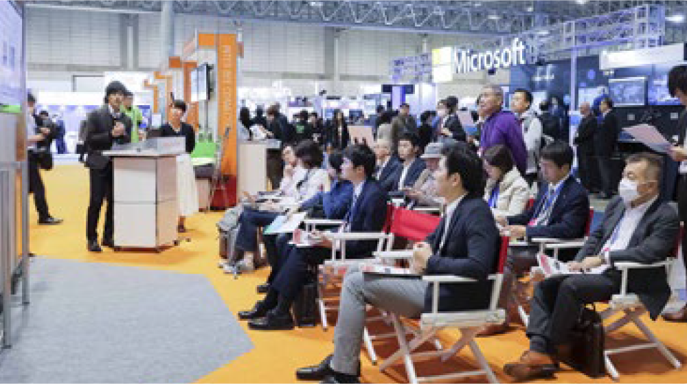 INTER BEE IGNITION オンライン会場内での紹介ティザー動画配信イメージ