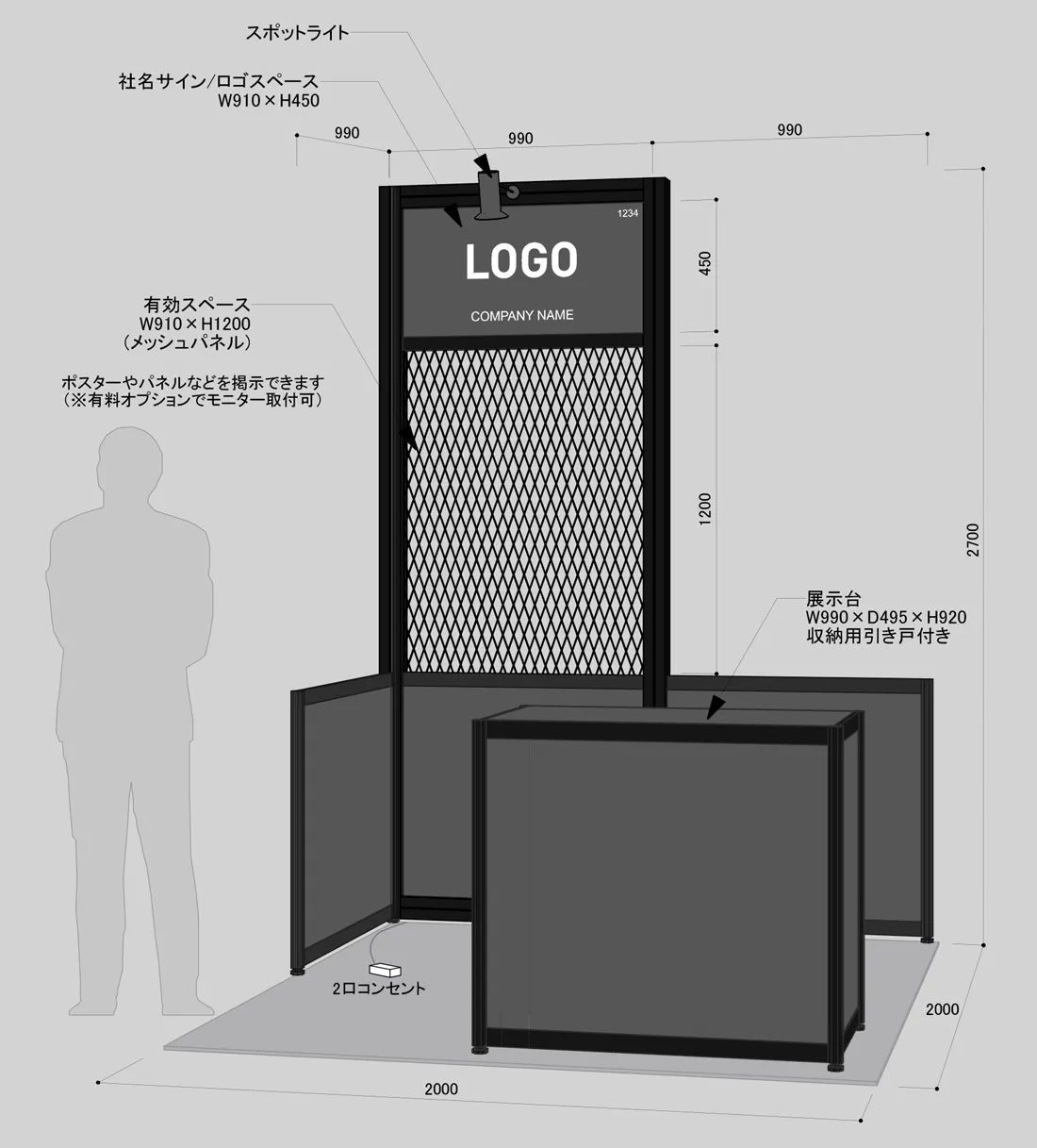 プロダクト 展示エリア