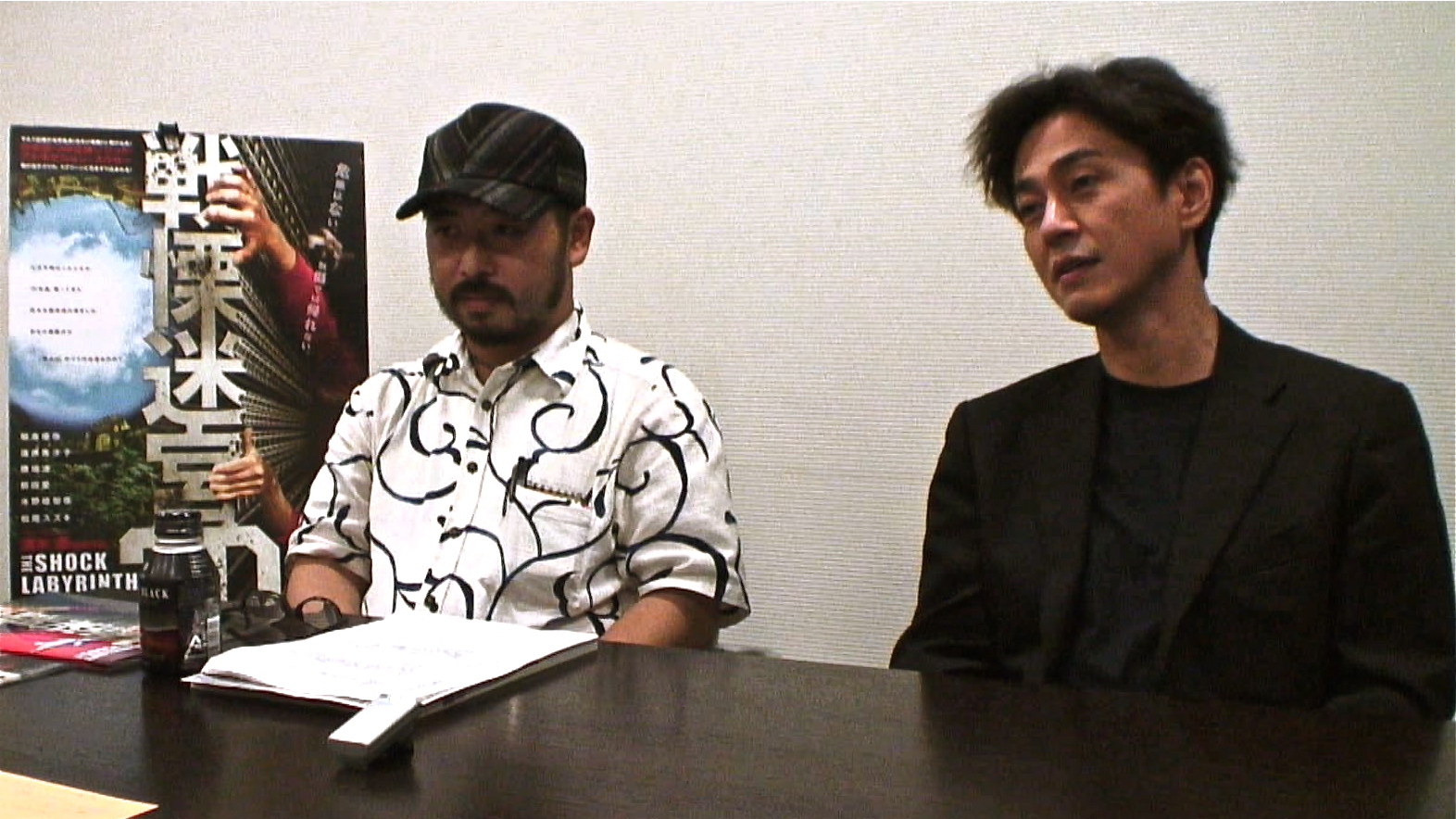 (左)清水監督、(右)谷島プロデューサー