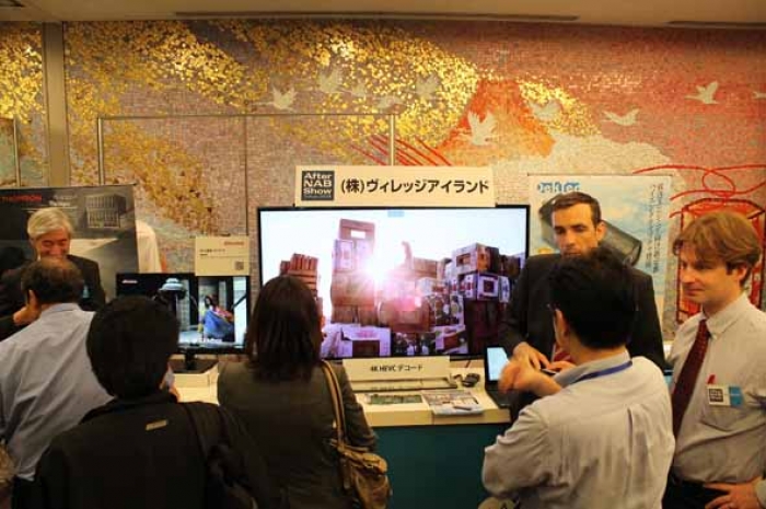 ヴィレッジアイランドブースの様子