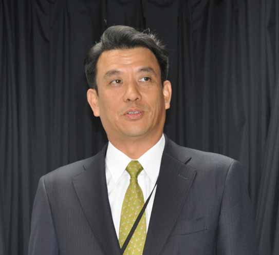 President Kiyohara explains state of domestic and foreign affairs and Inter BEE 2014 exhibition concepts