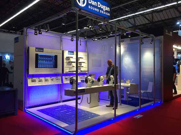 欧州で開催されたISE(Integrated Systems Europe) 2015のブース