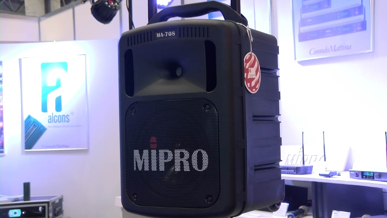 MiPRO社パワードスピーカー