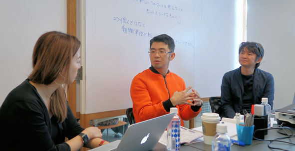 (左から)西村氏、佐宗氏、水口氏