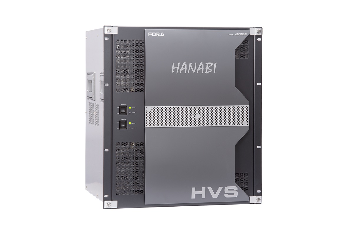 12G-SDI・48入力対応の3M/EビデオスイッチャーHVS-6000
