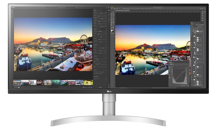 HDR対応34インチ ウルトラワイドモニター「34WL850-W」